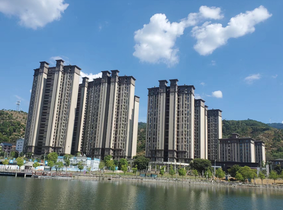 閩清縣城一角 張熒楨 攝