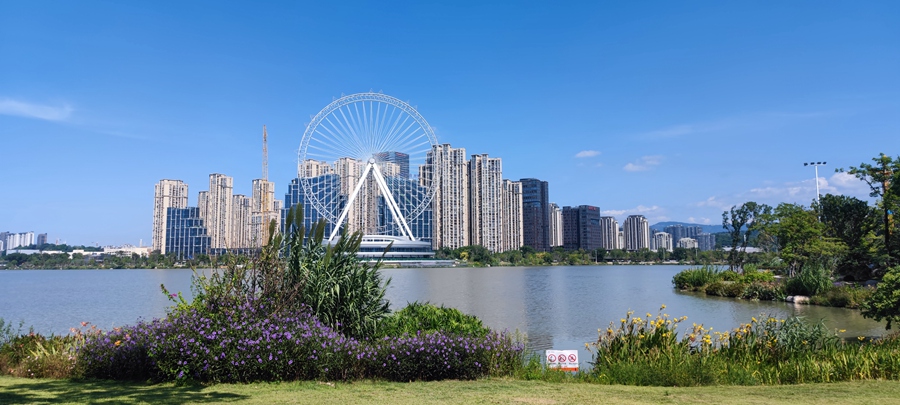 晉安湖。晉安區(qū)河長辦供圖