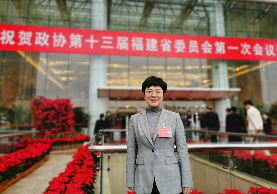 福建省政協(xié)委員、民進三明市委會主委、三明市副市長林菁。受訪者供圖