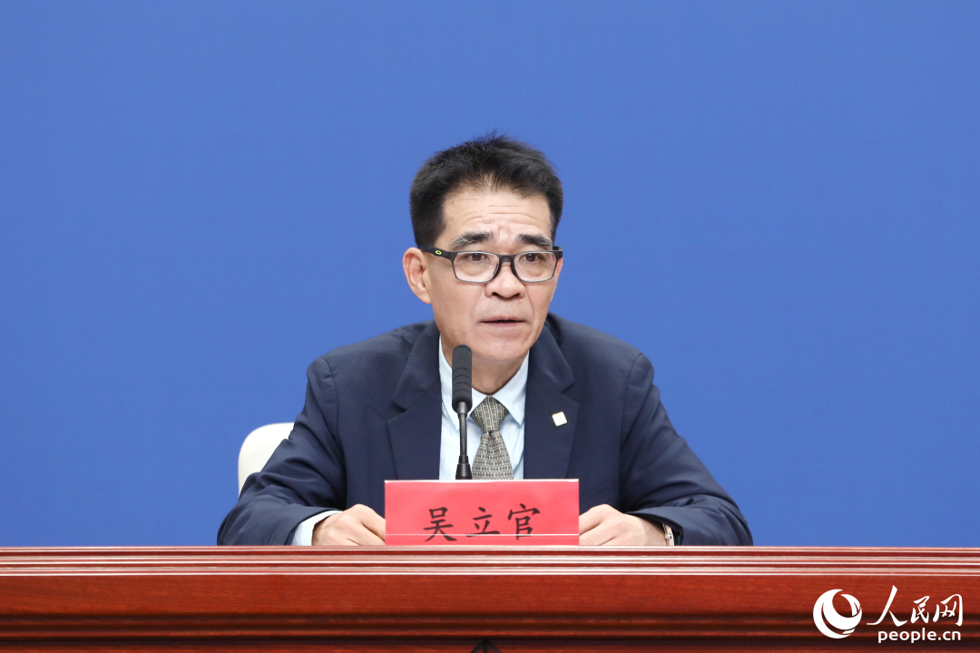 福建省文旅廳一級(jí)巡視員吳立官。人民網(wǎng) 陳永整攝