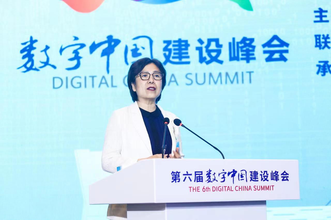 中央網信辦、國家網信辦總工程師孫蔚敏。主辦方供圖