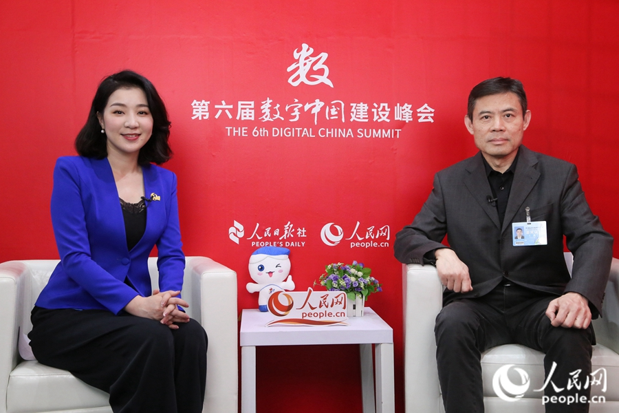 中國城市規(guī)劃設(shè)計研究院院長王凱接受人民網(wǎng)專訪。人民網(wǎng) 葉青卿攝