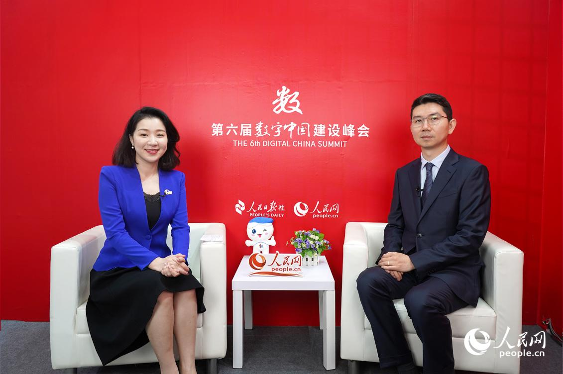 孔德亮接受人民網(wǎng)專訪。人民網(wǎng) 蘭志飛攝