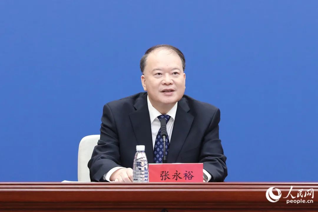 福建省禁毒委副主任、省衛(wèi)健委黨組成員、副主任張永裕。人民網(wǎng) 陳永整攝