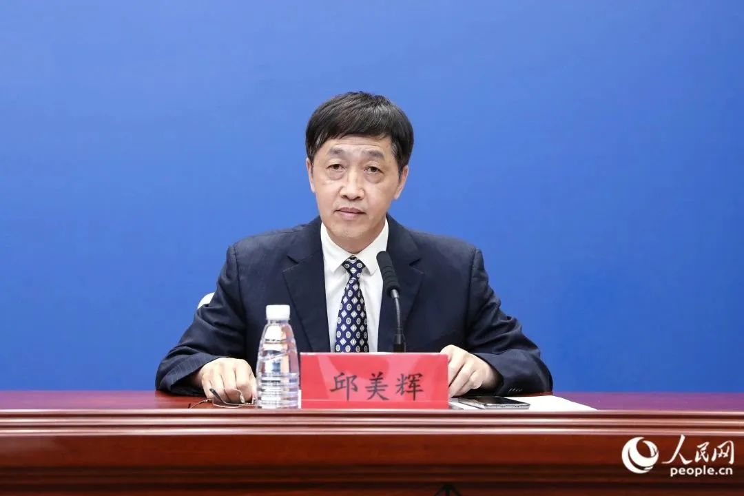 福建省應(yīng)急廳一級巡視員邱美輝。人民網(wǎng) 陳永整攝