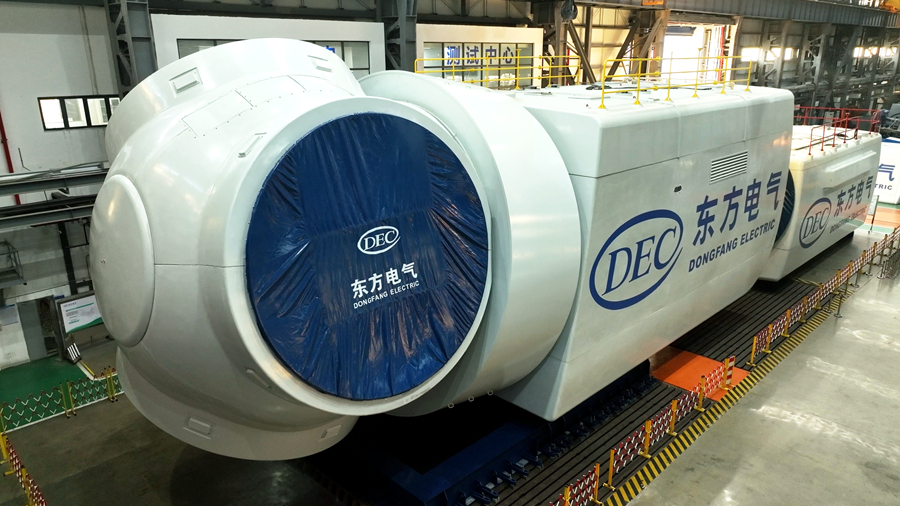 風電機組。東方電氣供圖