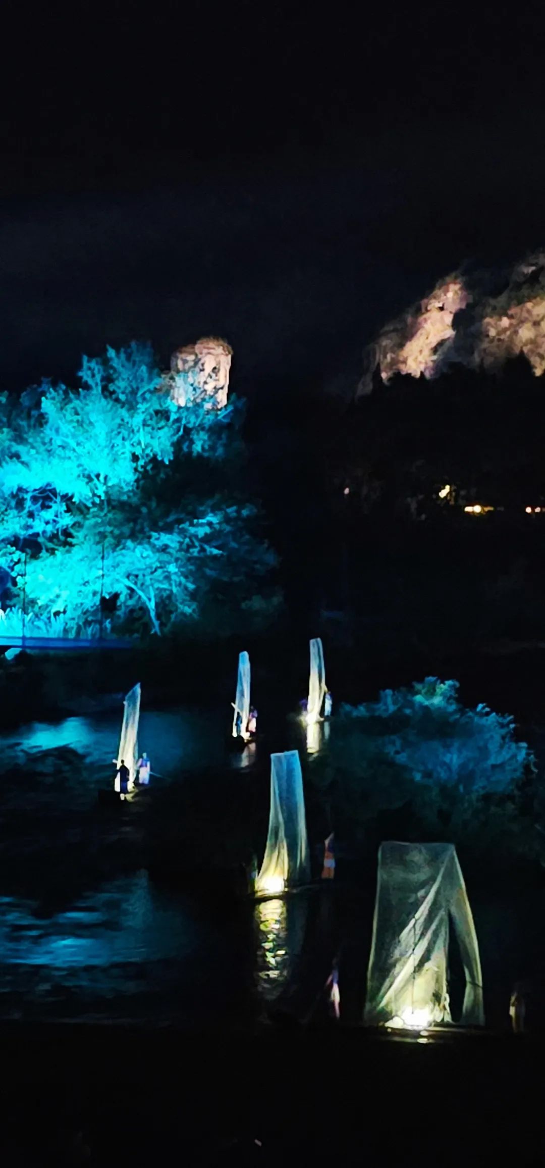 “印象大紅袍”演出畫面。