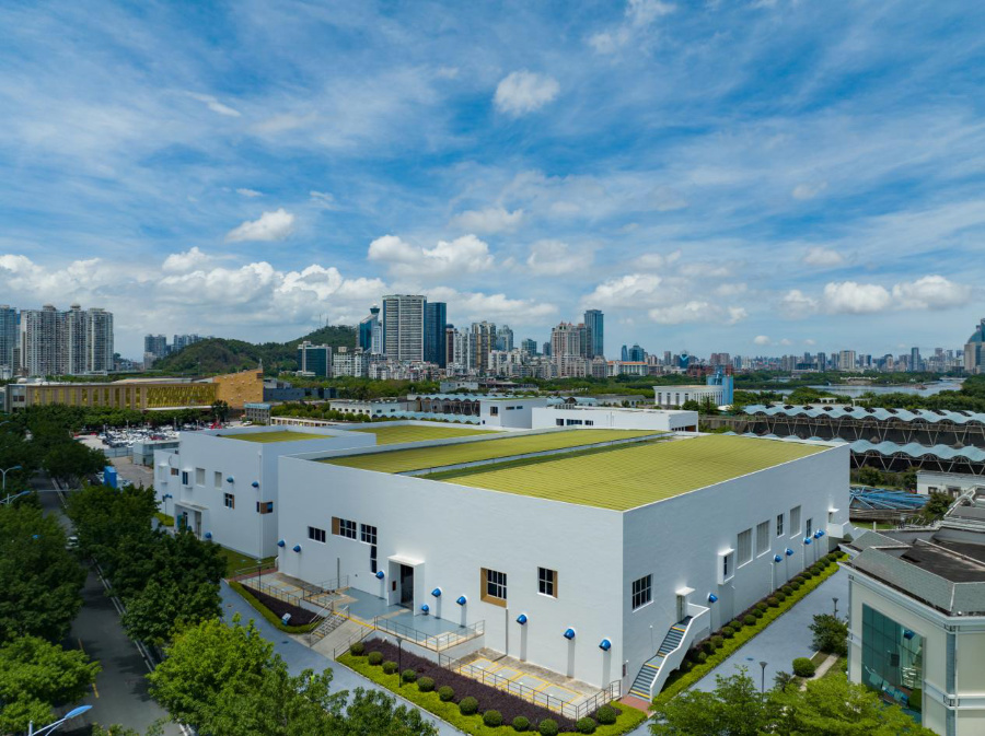 筼筜污水處理廠三期工程。廈門市建設(shè)局供圖