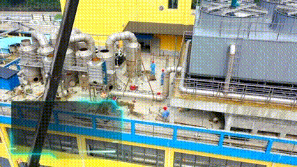 項(xiàng)目作業(yè)現(xiàn)場。