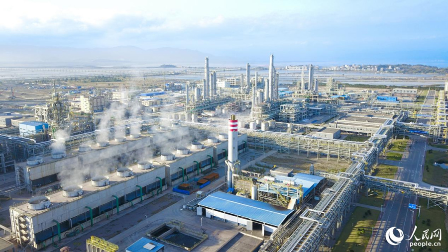 位于福州市連江縣的申遠(yuǎn)一體化產(chǎn)業(yè)園區(qū)。人民網(wǎng) 李昌乾攝