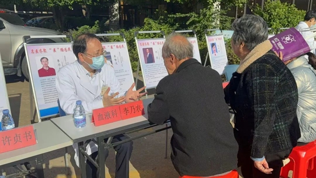 義診現(xiàn)場。長樂區(qū)融媒體中心供圖