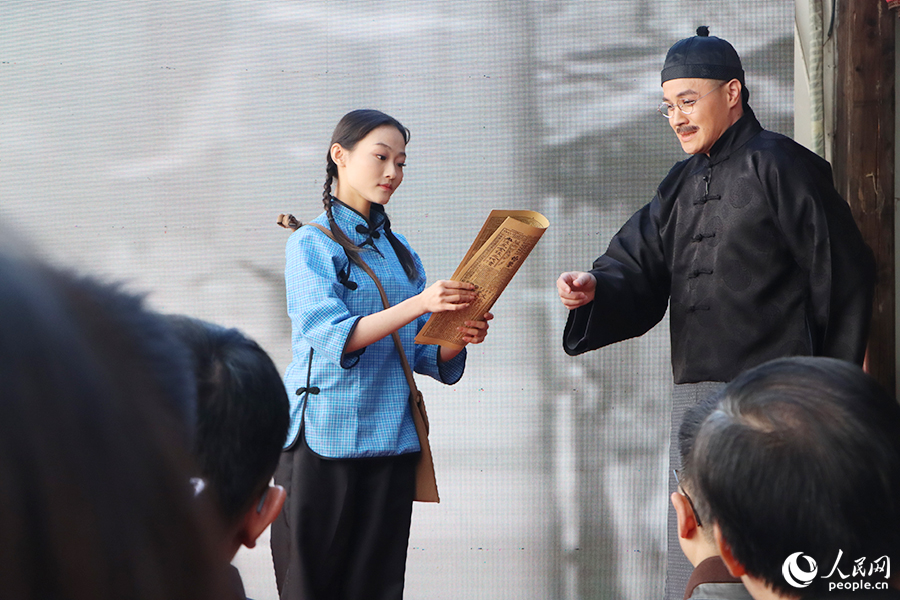 演出現(xiàn)場。人民網(wǎng) 黃東儀攝