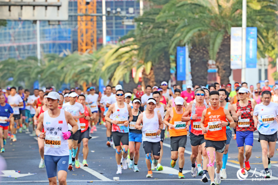 比賽現(xiàn)場。人民網(wǎng)記者 陳博攝