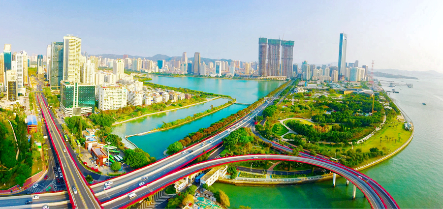 海灣公園。徐光輝攝