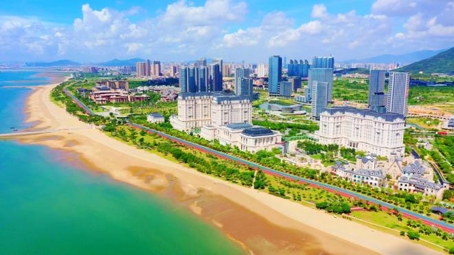 廈門環(huán)東濱海旅游浪漫線。人民網(wǎng)記者 陳博攝