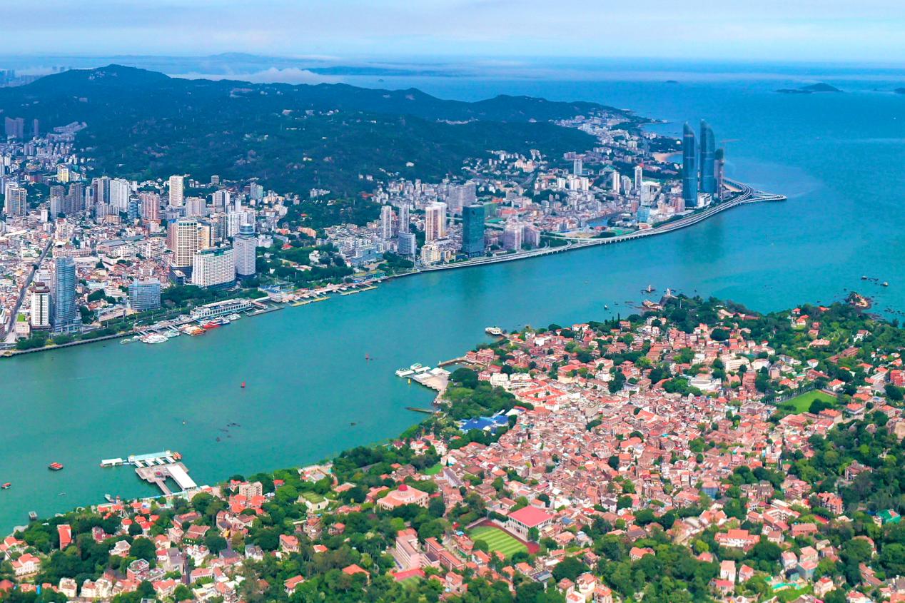 “海上花園城市”廈門。人民網(wǎng)記者 陳博攝