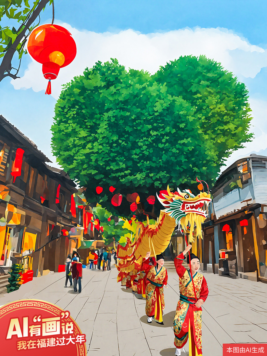 比如，在福州看看愛心樹