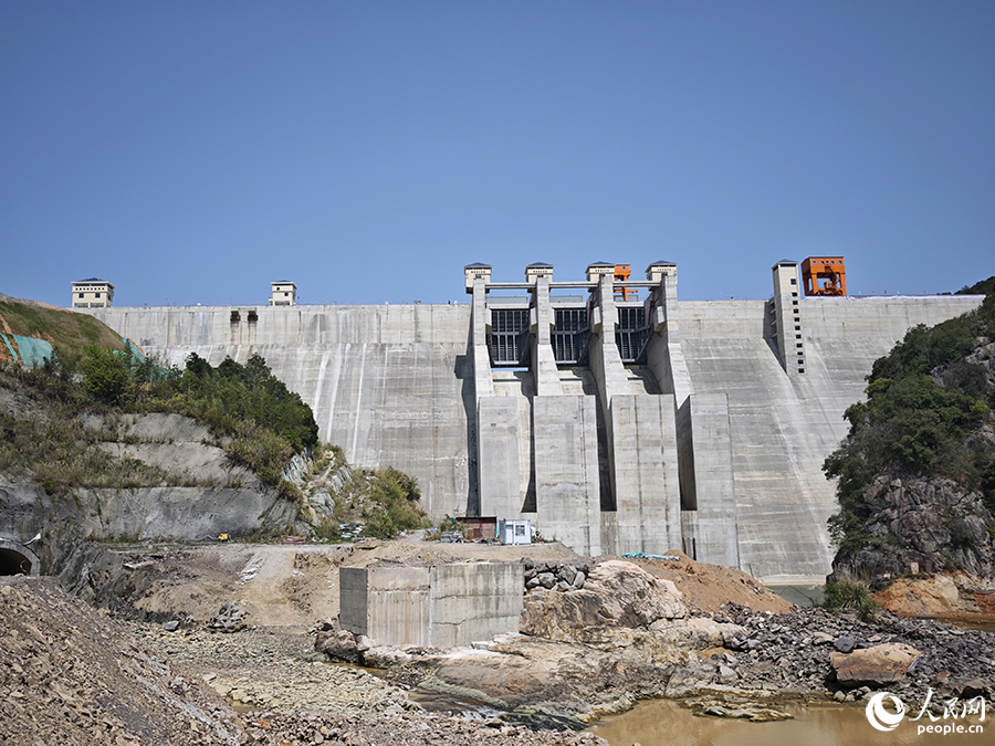 霍口水庫工程已投入運營。人民網(wǎng) 黃東儀攝