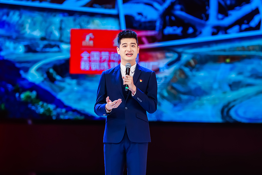 福州市行政服務(wù)中心管理委員會干部董慎。主辦方供圖