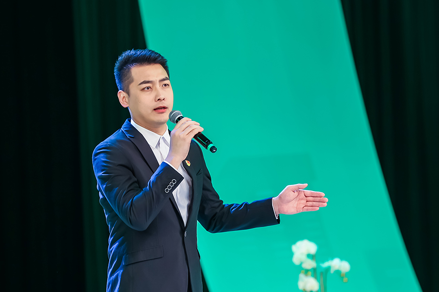 福州市委政法委宣傳處四級主任科員鄭源。主辦方供圖