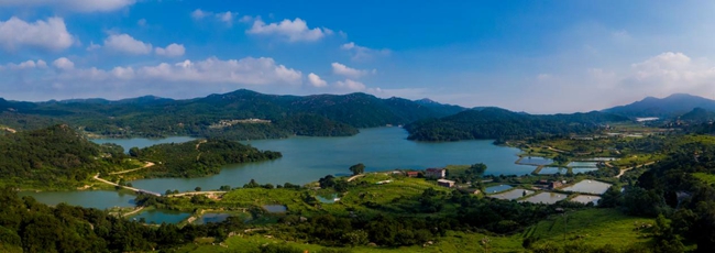 梨洞水庫(kù)。南嶺鎮(zhèn)供圖