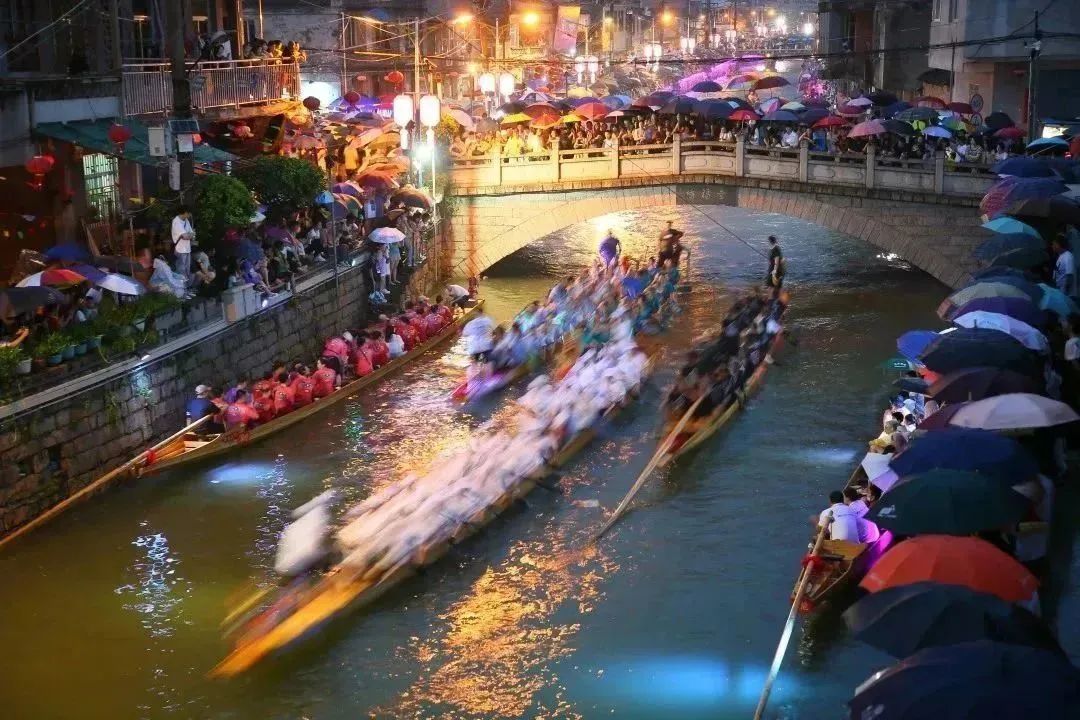 三溪夜渡。姜亮攝