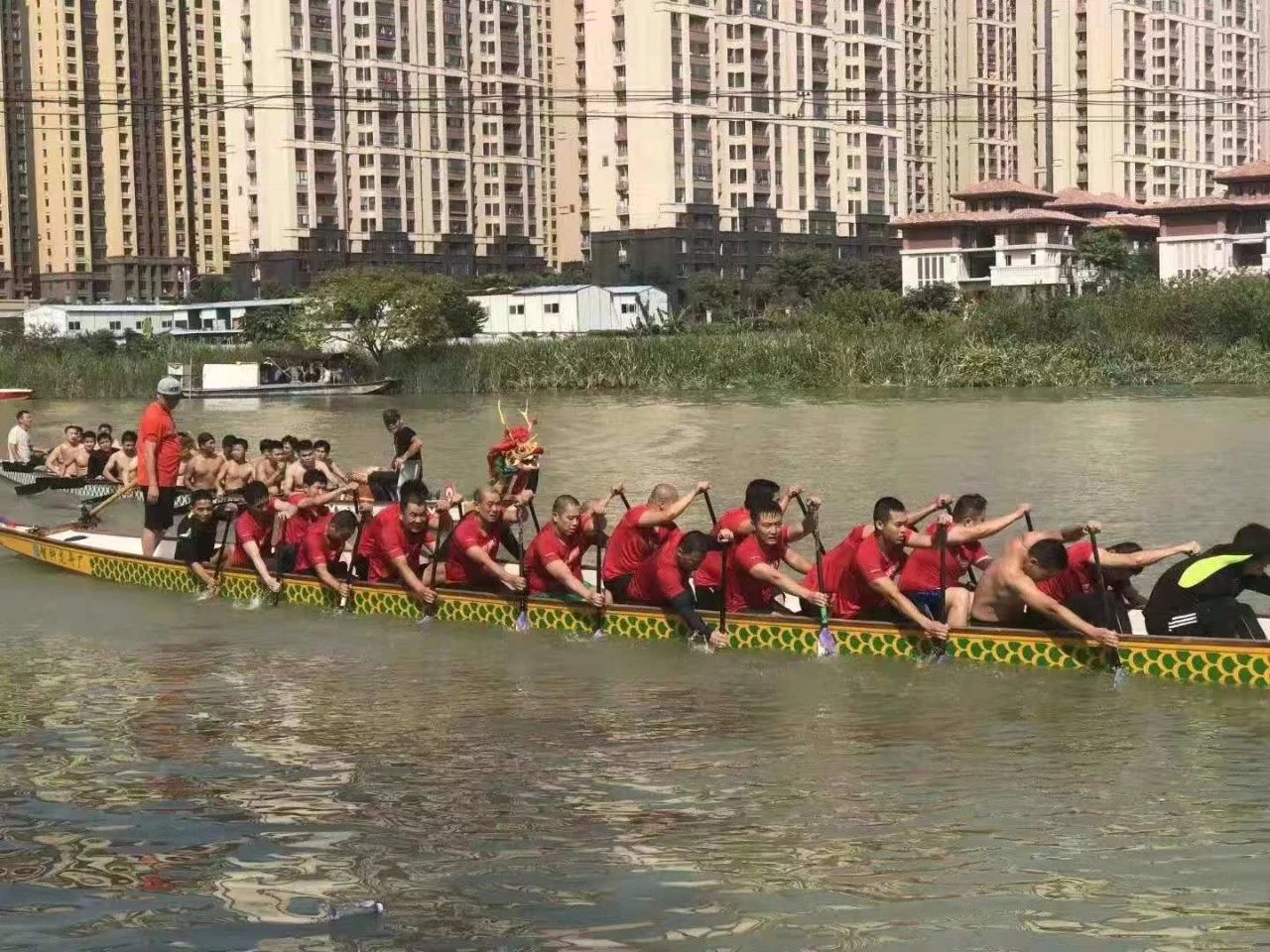 長樂營前馬頭村閏端陽龍舟競渡。圖片來源于常來長樂