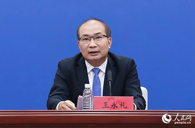 王永禮（資料圖）。人民網(wǎng) 陳永整攝