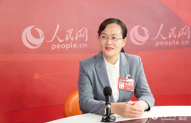 汪志紅（資料圖）。人民網(wǎng) 焦艷攝