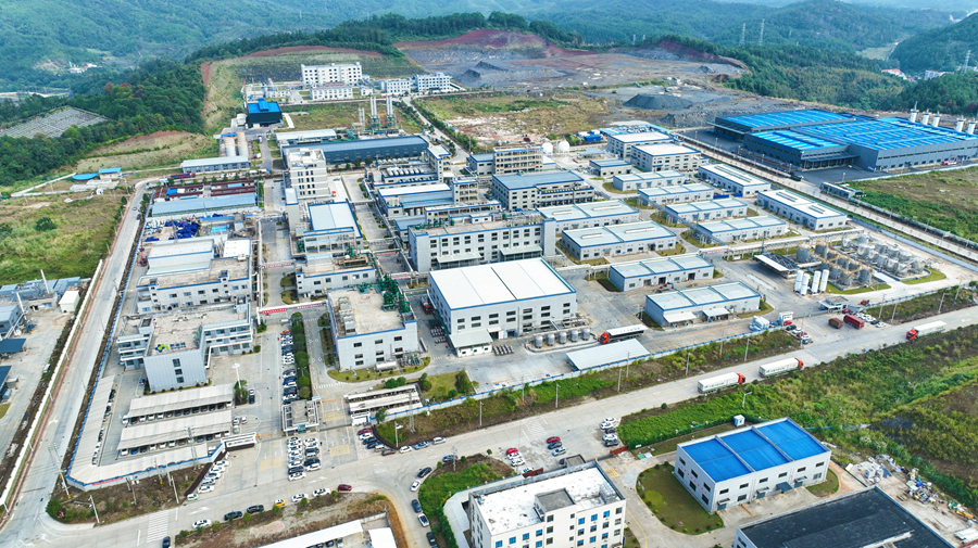 福建明溪經(jīng)濟開發(fā)區(qū)一隅。明溪縣融媒體中心供圖