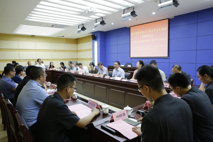 研討會現(xiàn)場。同安區(qū)人民法院供圖
