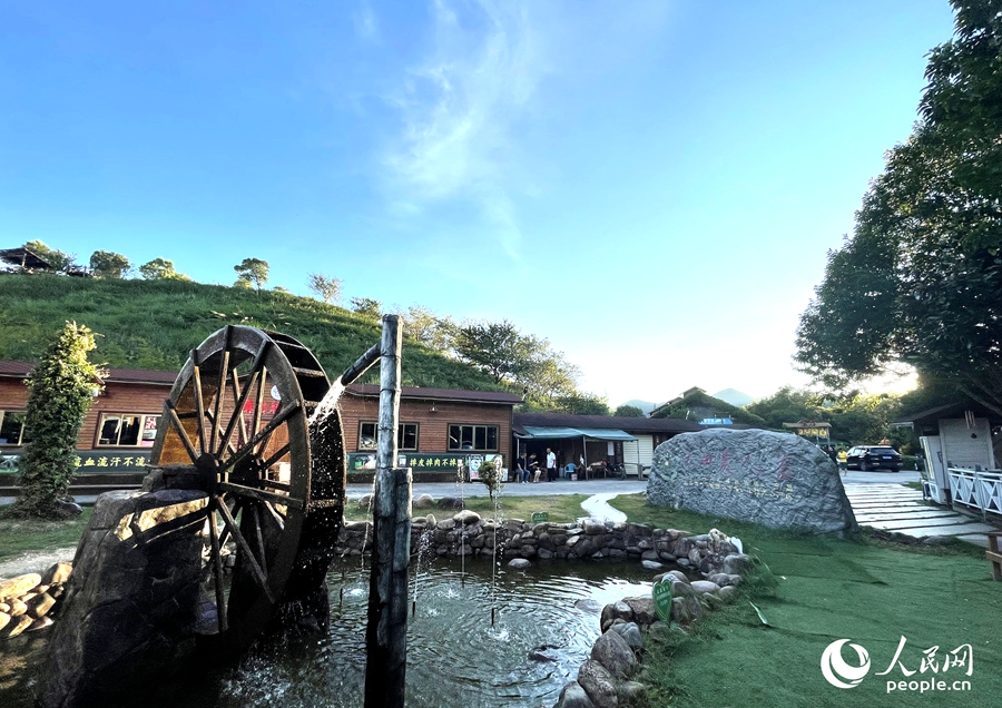 位于大田縣的大仙峰茶美人景區(qū)。人民網(wǎng)記者 陳藍(lán)燕攝