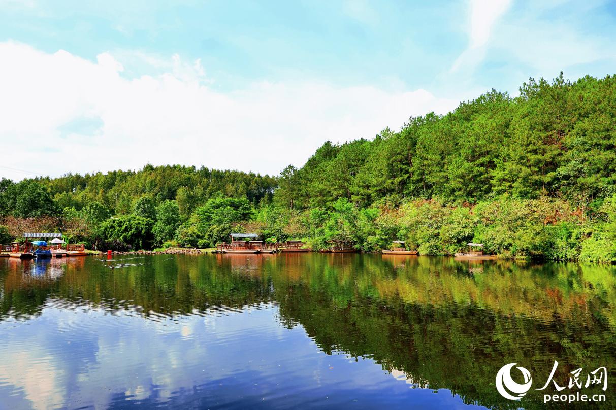 ?？吭诮叺挠未?。人民網(wǎng) 李唯一攝