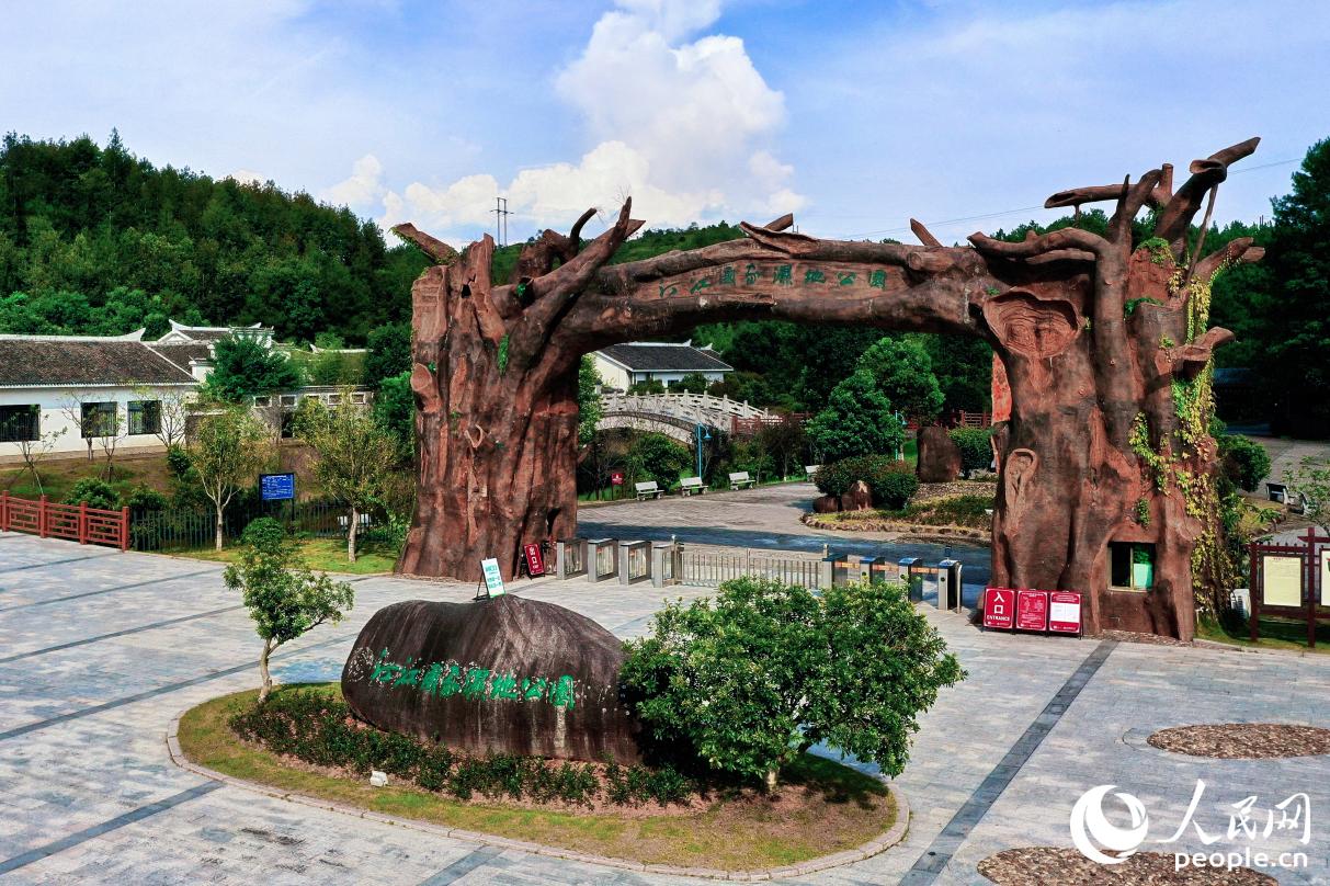 汀江國(guó)家濕地公園。人民網(wǎng) 李唯一攝