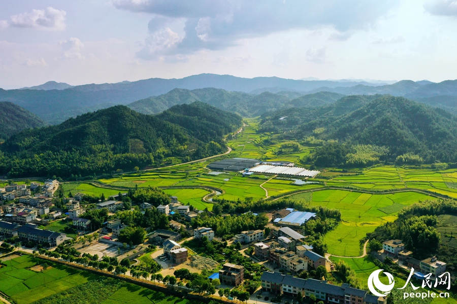 河龍鄉(xiāng)。人民網(wǎng) 李唯一攝