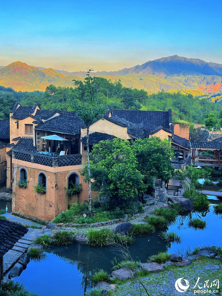 四坪村。人民網(wǎng)記者 鐘巧花攝