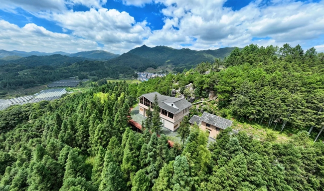 “三庫”生態(tài)文明學(xué)習(xí)實踐基地。葉曉暉攝