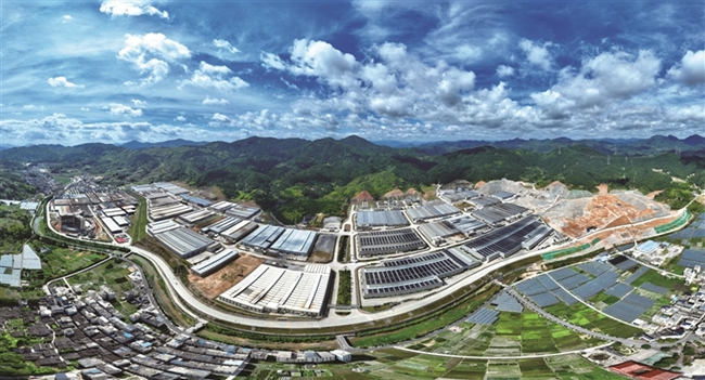 周寧縣不銹鋼深加工產(chǎn)業(yè)園。湯文娟攝