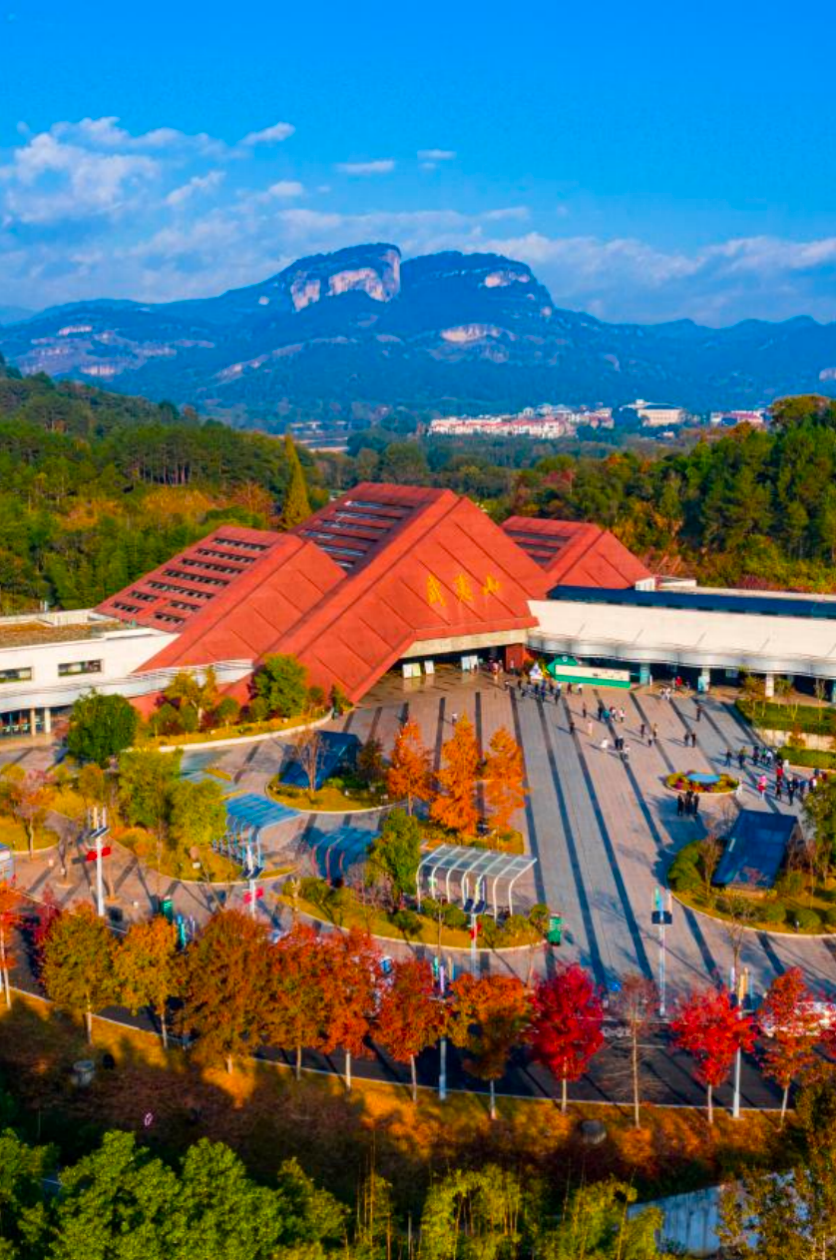 深秋武夷山的“赤橙紅綠”。彭善安 攝