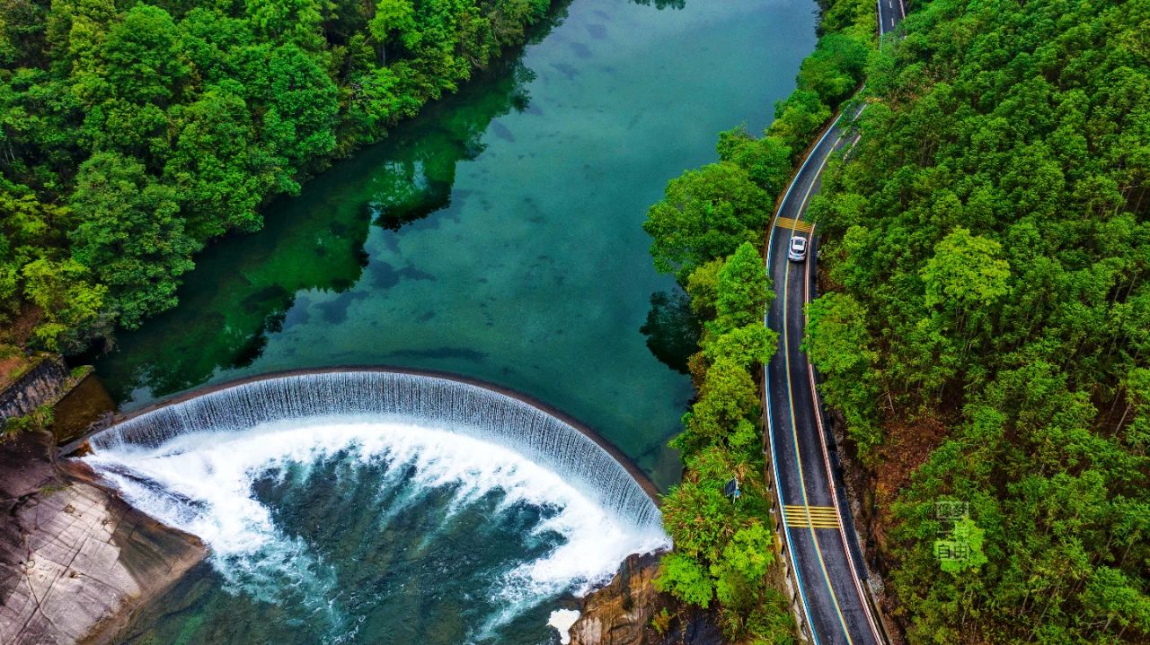 武夷山國家公園1號風景道沿線景點月亮灣。孫開彥 攝
