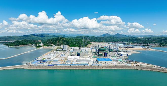 位于福建省漳州市云霄縣的漳州核電項(xiàng)目。中核國電漳州能源供圖