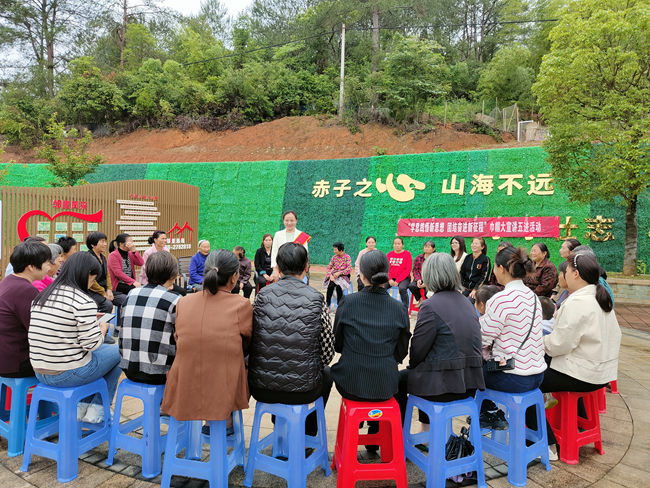 宣傳教育活動現(xiàn)場。明溪縣融媒體中心供圖