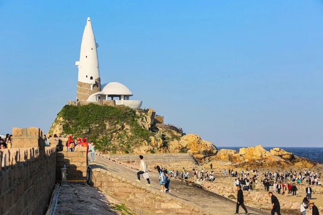 下沙濱海風(fēng)光。姜亮攝