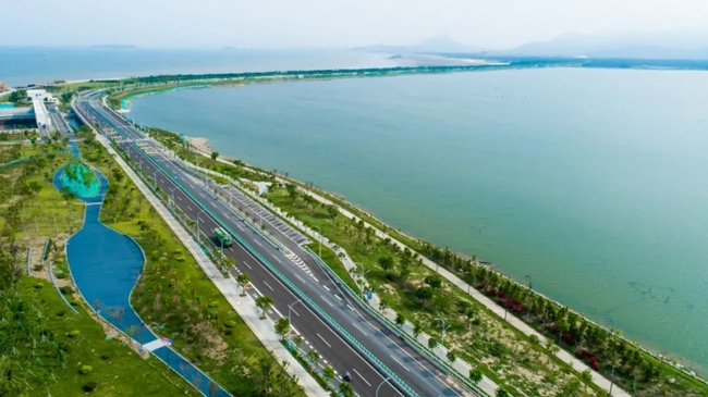 長(zhǎng)樂海岸線。姜亮攝