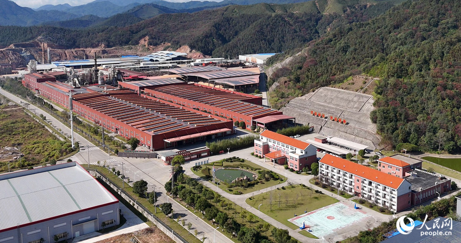 福人森工企業(yè)全景。人民網(wǎng)記者 蘭志飛攝