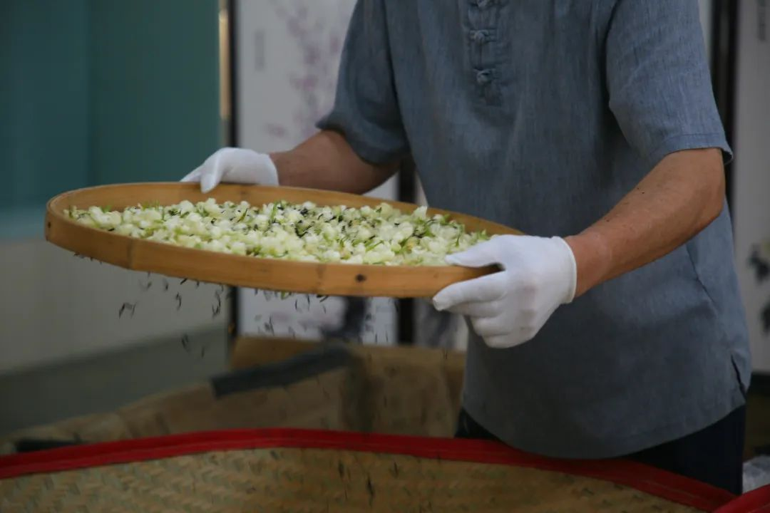 “天香九窨”制花技法過程。長樂區(qū)融媒體中心供圖