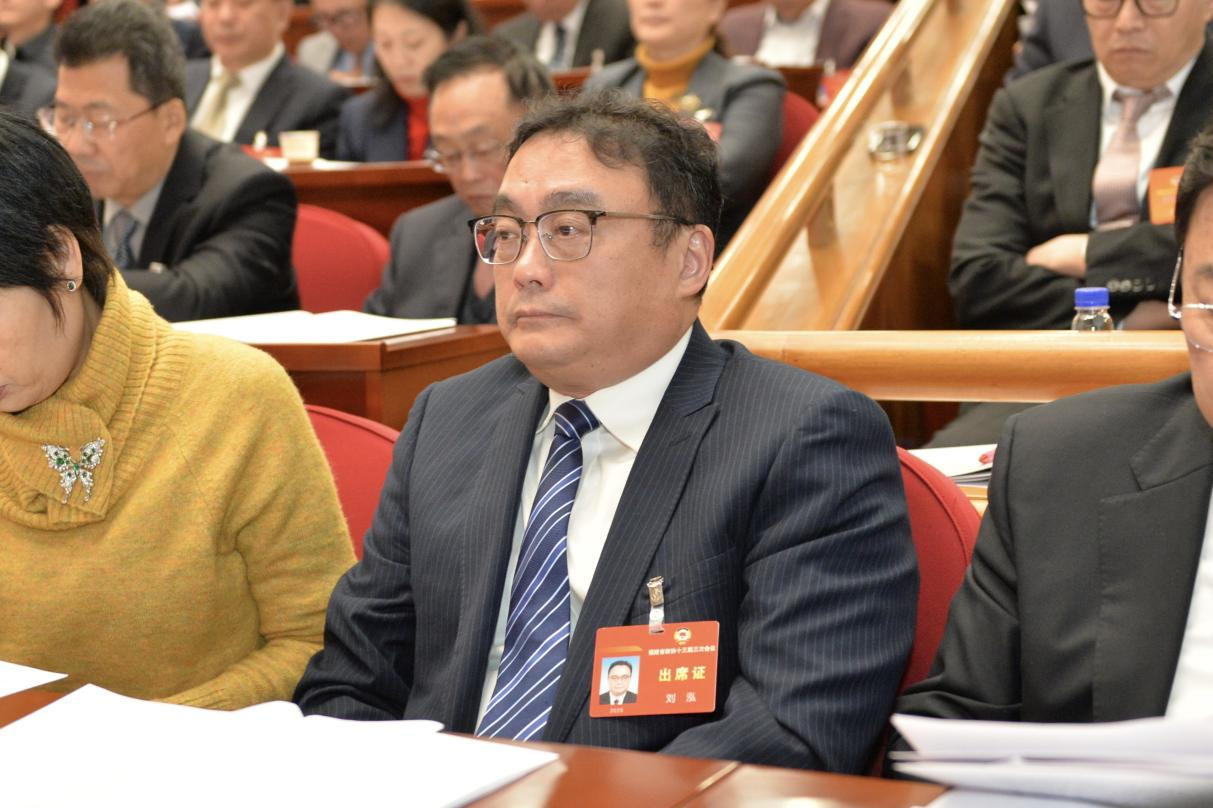 福建省政協(xié)常委、省政協(xié)提案委員會(huì)副主任，民盟中央委員劉泓。受訪者供圖