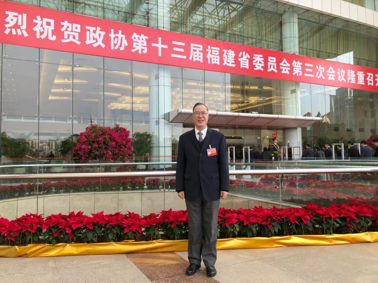 九三學(xué)社中央常委、福建省委會主委，福建省政協(xié)常委、省科協(xié)副主席王長平。受訪者供圖