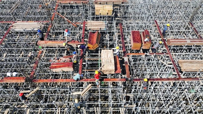 廈龍標(biāo)準(zhǔn)化廠房二期項目現(xiàn)場