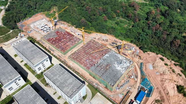 廈龍標(biāo)準(zhǔn)化廠房二期項目現(xiàn)場